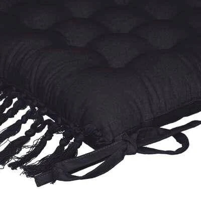 Stuhlkissen In Schwarz 4 Stuhlkissen In Schwarz – Bild 2