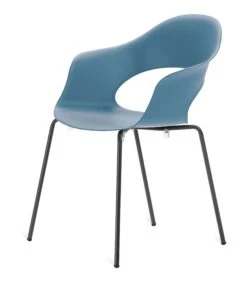 Best 4 X Stapelsessel "Luna" In Blau