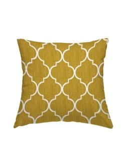 Kissen "Arabic" In Ocker/ Bunt