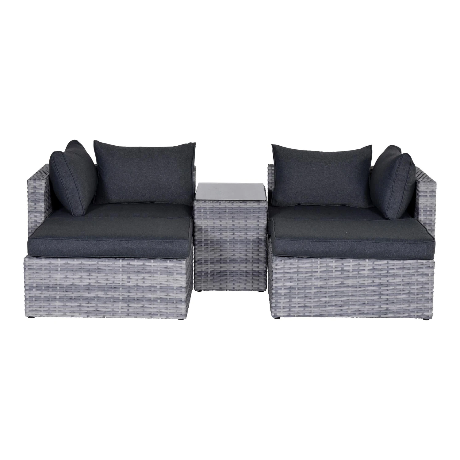 Gartenmöbel Lounge Set GARDA In Farbe Cloudy Grey 4 Gartenmöbel Lounge Set GARDA In Farbe Cloudy Grey – Bild 2