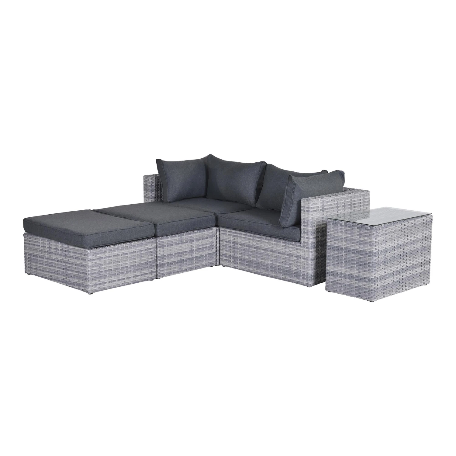 Gartenmöbel Lounge Set GARDA In Farbe Cloudy Grey 8 Gartenmöbel Lounge Set GARDA In Farbe Cloudy Grey – Bild 6
