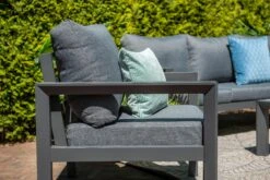 Gartenmöbel Sitzgruppe, Loungemöbel Set ZION In Farbe Schwarz -Freien Gartenserien Geschäft gmd living gartenmobel sitzgruppe loungemobel set zion in farbe schwarz 4