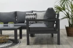 Gartenmöbel Sitzgruppe, Loungeset Eckgruppe ZION In Farbe Grau -Freien Gartenserien Geschäft gmd living gartenmobel sitzgruppe loungeset eckgruppe zion in farbe grau 4