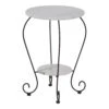 Runder Beistelltisch MARMOR In Weiß -Freien Gartenserien Geschäft gmd living runder beistelltisch marmor in weiss