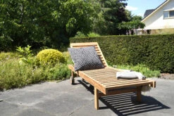 Teakholz Gartenliege ROME In Natur -Freien Gartenserien Geschäft gmd living teakholz gartenliege rome in natur 3