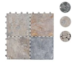 Steinfliese E18, Granit Bunt -Freien Gartenserien Geschäft mcw steinfliese e18 granit bunt 6