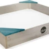 Plum Junior Sandkasten Türkis -Freien Gartenserien Geschäft plum junior sandkasten turkis