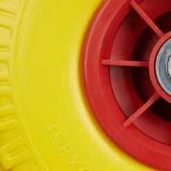 4x Sackkarrenrad In Gelb/ Rot - 3.00-4 -Freien Gartenserien Geschäft relaxdays 4x sackkarrenrad in gelb rot 3 00 4 6