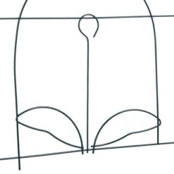 5x Beetzaun In Grün - (H)34,5 Cm 14 5x Beetzaun In Grün - (H)34,5 Cm -Freien Gartenserien Geschäft relaxdays 5x beetzaun in grun h 34 5 cm 5