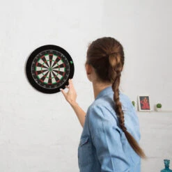 Dartscheibe Schutzring In Bordeaux - Ø45 Cm -Freien Gartenserien Geschäft relaxdays dartscheibe schutzring in bordeaux o45 cm 1