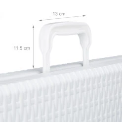 Gartentisch In Weiß - (B)178 X (H)72 X (T)74 Cm -Freien Gartenserien Geschäft relaxdays gartentisch in weiss b 178 x h 72 x t 74 cm 5