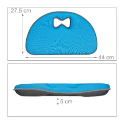 Kniekissen In Blau -Freien Gartenserien Geschäft relaxdays kniekissen in blau 3