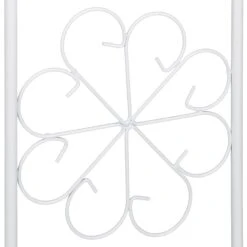 Rosenpavillon In Weiß - (B)160 X (H)250 X (T)160 Cm -Freien Gartenserien Geschäft relaxdays rosenpavillon in weiss b 160 x h 250 x t 160 cm 5