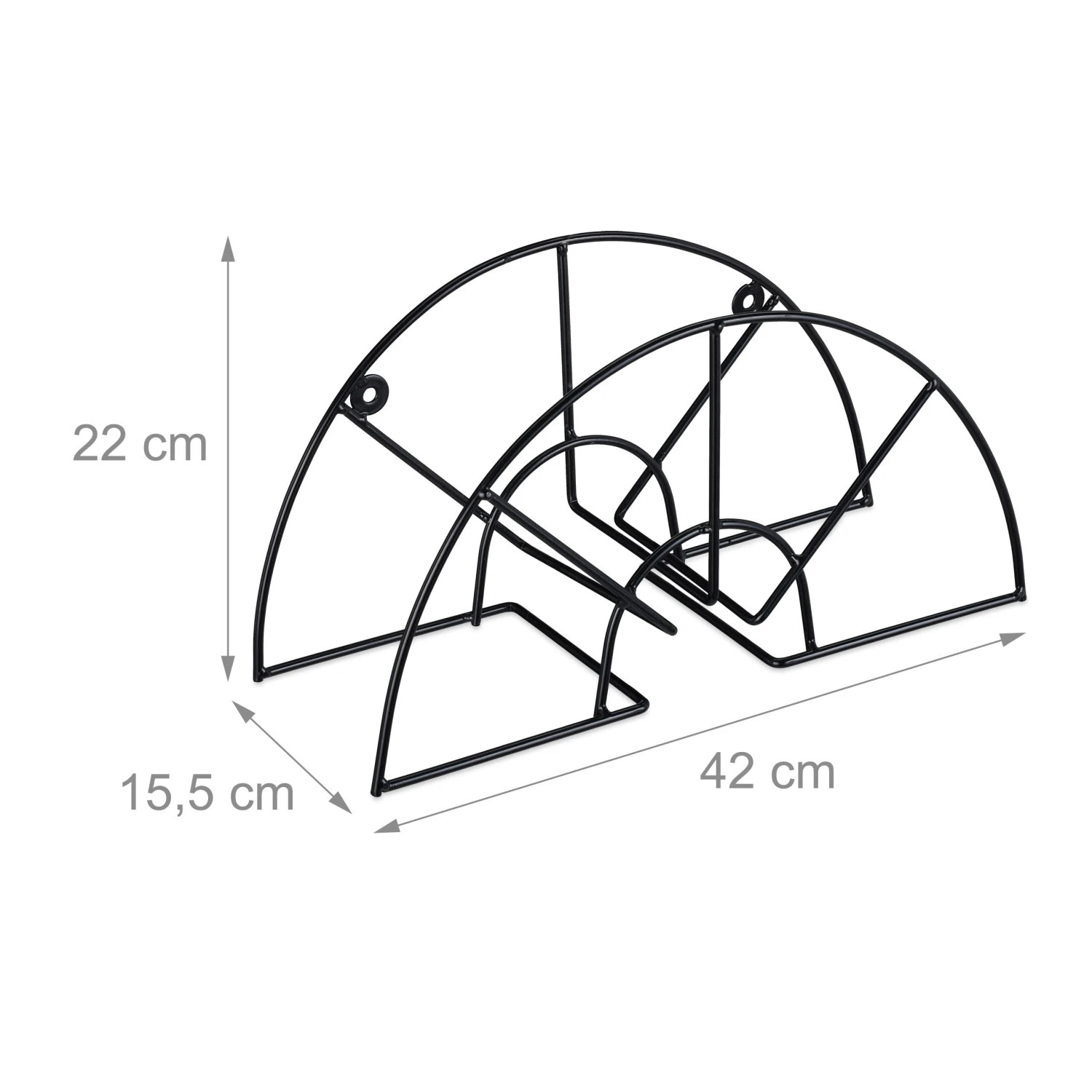 Schlauchhalter In Schwarz 6 Schlauchhalter In Schwarz – Bild 4
