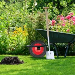 Freien Gartenserien Geschäft -Freien Gartenserien Geschäft relaxdays schubkarrenrad in schwarz rot 3 50 8 1
