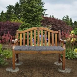 Stuhlkissen In Grau - (B)118 X (H)7 X (T)50 Cm 11 Stuhlkissen In Grau - (B)118 X (H)7 X (T)50 Cm -Freien Gartenserien Geschäft relaxdays stuhlkissen in grau b 118 x h 7 x t 50 cm 1