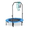 Trampolin In Blau/Schwarz - (B)102 X (H)121 X (T)102 Cm -Freien Gartenserien Geschäft relaxdays trampolin in blau schwarz b 102 x h 121 x t 102 cm