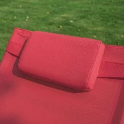 Swingliege In Rot - (B)150 X (H)63 X (T)87cm 13 Swingliege In Rot - (B)150 X (H)63 X (T)87cm -Freien Gartenserien Geschäft sobuy swingliege in rot b 150 x h 63 x t 87cm 5